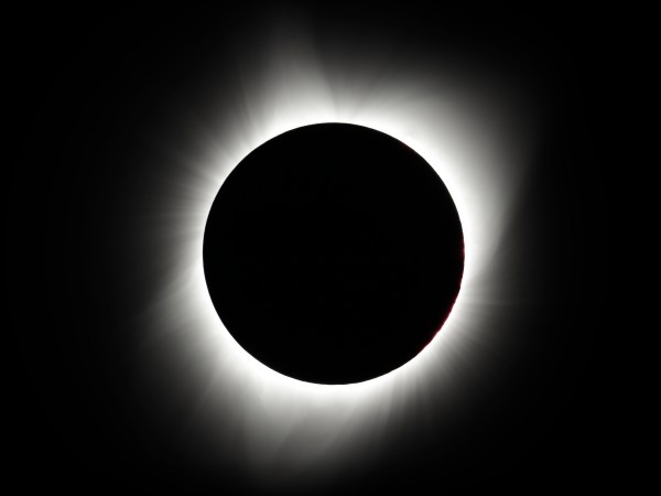 The sun is shown in a total eclipse by the moon, Monday, Aug. 21, 2017, near Redmond, Ore. (AP Photo/Ted S. Warren)