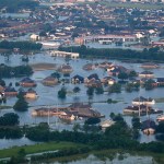 Flooding from Tropical Storm Harvey can be seen in this aerial photo over Port Arthur, Texas, Thursday, Aug. 31, 2017. (AP Photo/Gerald Herbert)