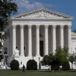 The Supreme Court is seen on the last day of its term, in Washington, Monday, June 26, 2017.  (AP Photo/J. Scott Applewhite)