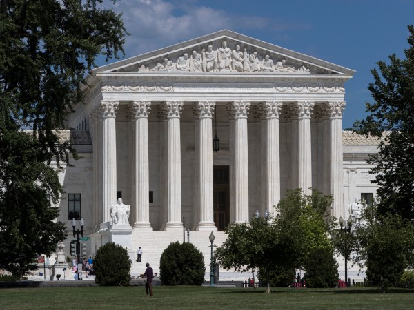 The Supreme Court is seen on the last day of its term, in Washington, Monday, June 26, 2017.  (AP Photo/J. Scott Applewhite)