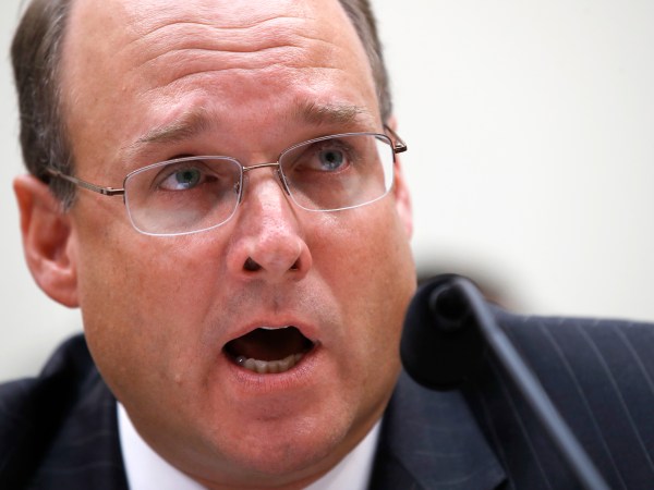 Assistant Secretary of the Treasury for Terrorism and Financial Intelligence Marshall Billingslea testifies during a House Foreign Affairs Committee hearing on North Korea sanctions, Tuesday, Sept. 12, 2017, on Capitol Hill in Washington. (AP Photo/Jacquelyn Martin)