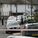 Police officers taking part in an operation in Cavendish Road, Sunbury-on-Thames, Surrey, as part of the investigation into the Parsons Green bombing. PRESS ASSOCIATION Photo. Picture date: Saturday September 16, 2017. The raid comes after the arrest of an 18-year-old man in Dover earlier on Saturday who is understood to be the suspected bomber. See PA story TRANSPORT Explosion. Photo credit should read: Jonathan Brady/PA Wire