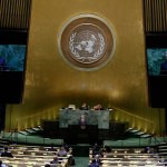 Dominican Republic's Foreign Minister Miguel Vargas Maldonado addresses the United Nations General Assembly Wednesday, Sept. 20, 2017, at the United Nations headquarters. (AP Photo/Frank Franklin II)