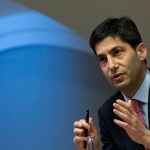 Kevin Warsh, speaking to the media about his report on transparency at the Bank of England, in London, Thursday, Dec., 11, 2014. The Bank of England published an independent report by Kevin Warsh, which reviewed the transparency practices and procedures of the bank's Monetary Policy Committee, which sets Britain's interest rates. (AP Photo/Alastair Grant, Pool)