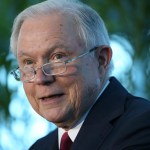 U.S. Attorney General Jeff Sessions speaks during a news conference, Wednesday, Aug. 16, 2017, at PortMiami in Miami. As The White House wages a fight with cities and states over how far they can cooperate with federal immigration authorities, Sessions visited Miami to hail it as an example of a place that reversed its sanctuary policies to follow President Donald Trump’s orders. (AP Photo/Wilfredo Lee)