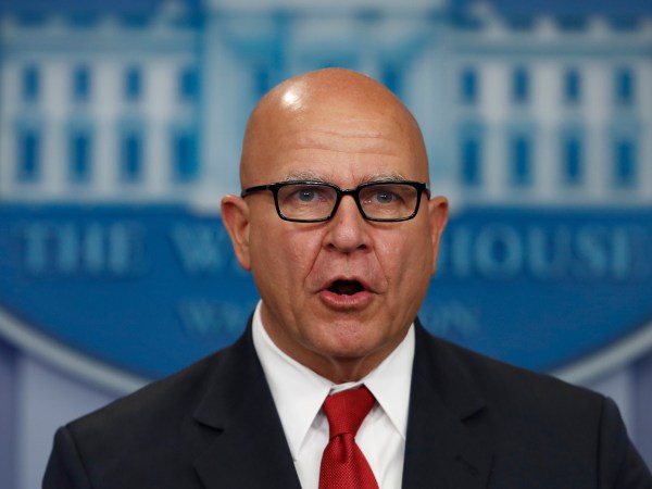 National security adviser H.R. McMaster, speaks during the news briefing at the White House, in Washington, Friday, Aug. 25, 2017. (AP Photo/Carolyn Kaster)