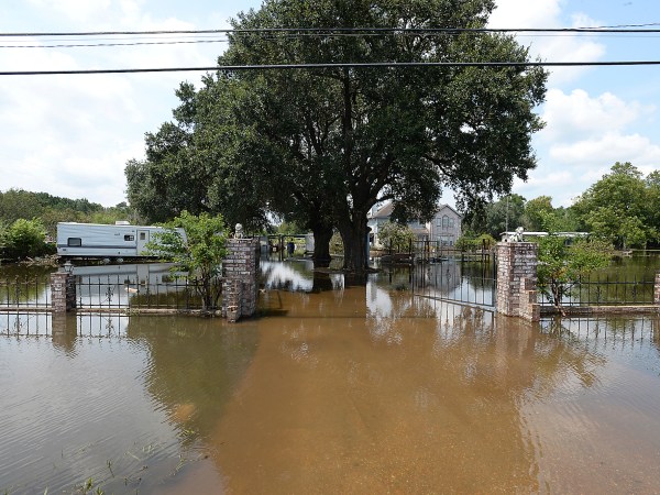 Areas throughout Orange County, including portions of Texas 62, remain underwater as water slowly recedes from last week's Tropical Storm Harvey historic and unprecedented rainfall.Photo taken Sunday, September 3, 2017Kim Brent/The Enterprise