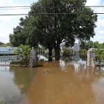 Areas throughout Orange County, including portions of Texas 62, remain underwater as water slowly recedes from last week's Tropical Storm Harvey historic and unprecedented rainfall.Photo taken Sunday, September 3, 2017Kim Brent/The Enterprise