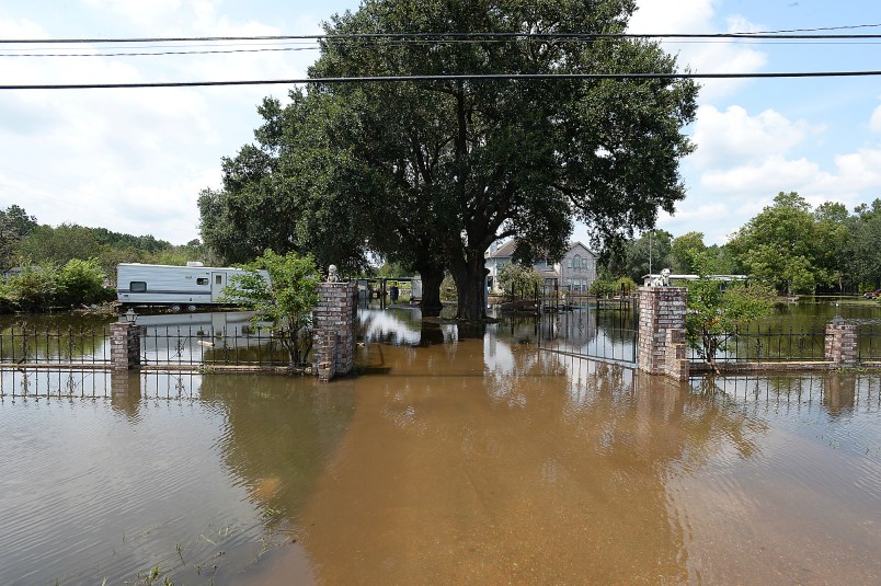 Areas throughout Orange County, including portions of Texas 62, remain underwater as water slowly recedes from last week's Tropical Storm Harvey historic and unprecedented rainfall.Photo taken Sunday, September 3, 2017Kim Brent/The Enterprise