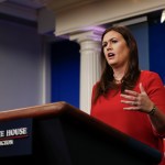 White House press secretary White House press secretary Sarah Huckabee Sanders speaks during the daily news briefing at the White House, in Washington, Tuesday, Sept. 5, 2017. Huckabee Sanders discussed the Deferred Action for Childhood Arrivals, or DACA, and other topics. (AP Photo/Carolyn Kaster)