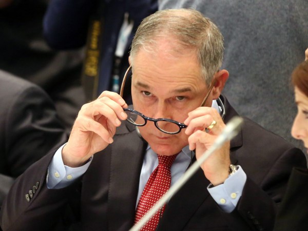Scott Pruitt, administrator of the Environmental Protection Agency of United States (EPA), during the G7 Ministerial Meeting on Environment ongioing in Bologna, Italy, 11 June 2017. The meeting runs until tomorrow, 12 June. ANSA/ GIORGIO BENVENUTI