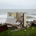 A completely ruined house is seen in El Negro community a day after the impact of Maria, a Category 5 hurricane crossed the  island, in Yabucoa, Puerto Rico, Thursday, September 21, 2017. (AP Photo/Carlos Giusti)