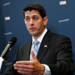 House Speaker Paul Ryan of Wis., speaks about Harvey relief efforts after a meeting with House Republicans, Wednesday, Sept. 6, 2017, on Capitol Hill in Washington. (AP Photo/Jacquelyn Martin)