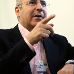 at the World Economic Forum in Davos, Switzerland on Wednesday, Jan. 26, 2011. Buoyed by a burst of optimism about the global economy and mindful of the "new reality" that has framed it in the aftermath of the financial crisis some 2,500 business leaders, politicians and social activists will tackle an array of issues on the first day of the World Economic Forum. (AP Photo/Virginia Mayo)