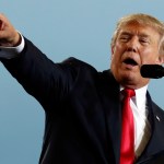 President Donald Trump speaks about tax reform during an event at the Harrisburg International Airport, Wednesday, Oct. 11, 2017, in Middletown, Pa. (AP Photo/Alex Brandon)
