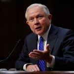 Attorney General Jeff Sessions testifies before the Senate Judiciary Committee on Capitol Hill in Washington, Wednesday, Oct. 18, 2017. (AP Photo/Carolyn Kaster)