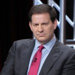 FILE - In this Aug. 11, 2016 file photo, producer Mark Halperin participate in "The Circus of Politics" panel during the Showtime Critics Association summer press tour in Beverly Hills, Calif. Veteran journalist Halperin is apologizing for what he terms "inappropriate" behavior after five women claimed he sexually harassed them while he was a top ABC News executive. The co-author of the best-selling book "Game Change" told CNN Wednesday night, Oct. 25, 2017, that he's "deeply sorry" and is taking a "step back" from day-to-day work to deal with the situation. (Photo by Richard Shotwell/Invision/AP, File)