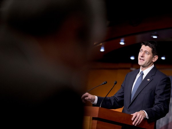 House Speaker Paul Ryan of Wis., speaks during his weekly press conference on Capitol Hill, Thursday, Oct. 26, 2017, in Washington. (AP Photo/Andrew Harnik)
