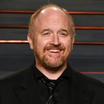 FILE - In this Feb. 28, 2016 file photo, Louis C.K. arrives at the Vanity Fair Oscar Party in Beverly Hills, Calif. The actor-comedian has pushed pause on his FX series and is launching a year-long stand-up comedy tour comprised of all-new material. (Photo by Evan Agostini/Invision/AP, File)