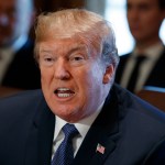 President Donald Trump speaks during a cabinet meeting at the White House, Wednesday, Nov. 1, 2017, in Washington. (AP Photo/Evan Vucci)