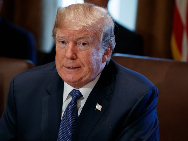 President Donald Trump speaks during a cabinet meeting at the White House, Wednesday, Nov. 1, 2017, in Washington. (AP Photo/Evan Vucci)