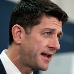 Speaker of the House Paul Ryan, R-Wis., joins other Washington Republicans calling on Alabama GOP Senate candidate Roy Moore to quit the race after two women stepped forward and described how Moore groped them when they were teenagers decades ago, during a news conference on Capitol Hill in Washington, Tuesday, Nov. 14, 2017. Ryan calls allegations of sexual assault ”credible,” and says Moore should step aside. (AP Photo/J. Scott Applewhite)