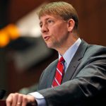FILE - In this March 26, 2015, file photo, Consumer Financial Protection Bureau (CFPB) Director, Richard Cordray, speaks during a panel discussion in Richmond, Va. The CFPB is considering banning a practice known as forced arbitration for financial services. (AP Photo/Steve Helber, File)