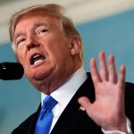 President Donald Trump delivers a statement to officially recognize Jerusalem as the capital of Israel, in the Diplomatic Reception Room of the White House, Wednesday, Dec. 6, 2017, in Washington. (AP Photo/Evan Vucci)