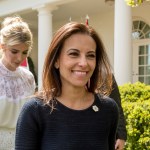 From left, President Donald Trump's White House Senior Adviser Jared Kushner, Trump economic advisor Gary Cohn, Ivanka Trump, and White House Senior Counselor for Economic Initiatives Dina Powell depart following a news conference between President Donald Trump and Jordan’s King Abdullah II in the Rose Garden at the White House, Wednesday, April 5, 2017, in Washington. (AP Photo/Andrew Harnik)