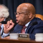 Rep. John Lewis, D-Ga., joined at left by Rep. Sander Levin, D-Mich., makes a point as the House Ways and Means Committee continues its debate over the Republican tax reform package, on Capitol Hill in Washington, Wednesday, Nov. 8, 2017. (AP Photo/J. Scott Applewhite)
