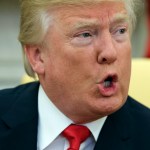 President Donald Trump speaks during a meeting with Bahrain’s Crown Prince Salman bin Hamad Al Khalifa in the Oval Office of the White House, Thursday, Nov. 30, 2017, in Washington. (AP Photo/Evan Vucci)