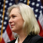 Sen. Kirsten Gillibrand, D-N.Y., listens during a news conference on sexual harassment, Wednesday, Dec. 6, 2017, on Capitol Hill in Washington. (AP Photo/Jacquelyn Martin)