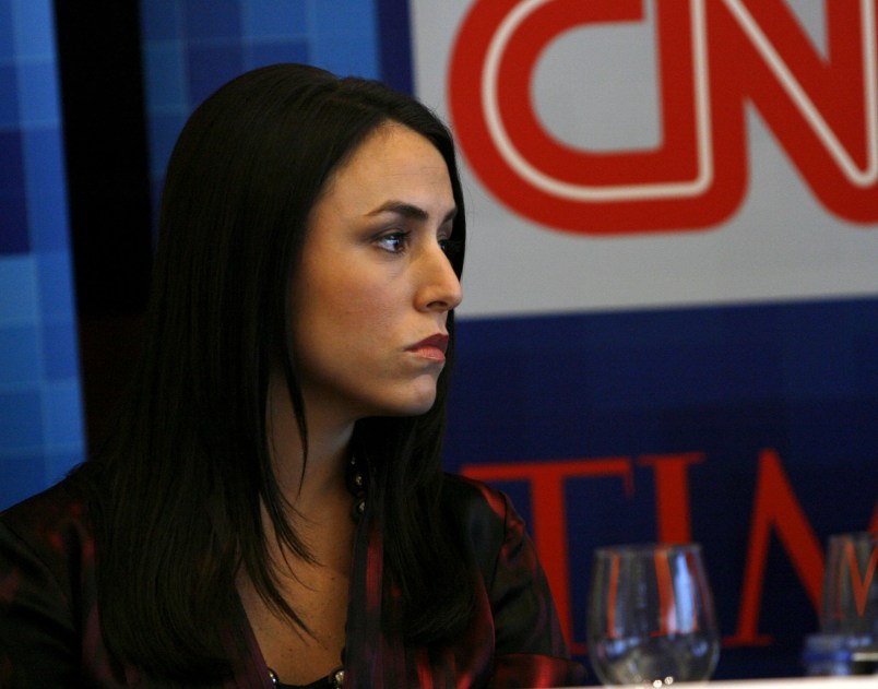 speaks during CNN's Media Conference For The Election of the President 2008 at the Time Warner Center on October 14, 2008 in New York City. 16950_5113.JPG