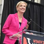 attends the Women's March on Washington on January 21, 2017 in Washington, DC.