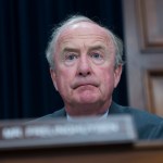 UNITED STATES - JUNE 27: House Appropriations Chairman Rodney Frelinghuysen, R-N.J., prepares for a House Appropriations State, Foreign Operations and Related Programs Subcommittee hearing in Rayburn Building on the "United Nations and International Organizations FY2018 Budget" on June 27, 2017. U.S. ambassador to the United Nations Nikki Haley, testified. (Photo By Tom Williams/CQ Roll Call)