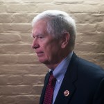 UNITED STATES - JULY 28: Rep. Mo Brooks, R-Ala., leaves a meeting of the House Republican Conference in the Capitol on July 28, 2017. (Photo By Tom Williams/CQ Roll Call)
