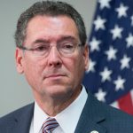 UNITED STATES - NOVEMBER 29: Rep. Gregg Harper, R-Miss., attends a news conference after the House Republican Conference meeting in the Capitol on November 29, 2017. (Photo By Tom Williams/CQ Roll Call)