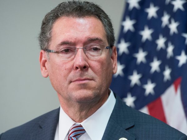 UNITED STATES - NOVEMBER 29: Rep. Gregg Harper, R-Miss., attends a news conference after the House Republican Conference meeting in the Capitol on November 29, 2017. (Photo By Tom Williams/CQ Roll Call)