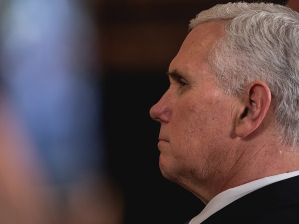 U.S. VP Mike Pence, was present for the joint press conference of U.S. President Donald Trump and Prime Minister Erna Solberg of Norway, in the East Room of the White House, on Wednesday, January 10, 2018. (Photo by Cheriss May) (Photo by Cheriss May/NurPhoto)