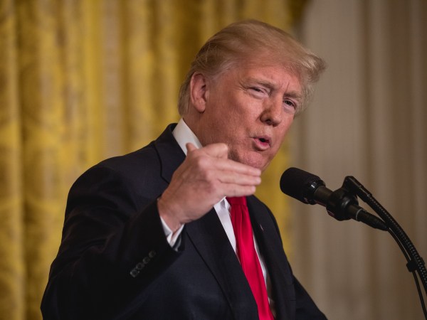 U.S. President Donald Trump and Prime Minister Erna Solberg of Norway, held a joint press conference in the East Room of the White House, on Wednesday, January 10, 2018. (Photo by Cheriss May) (Photo by Cheriss May/NurPhoto)