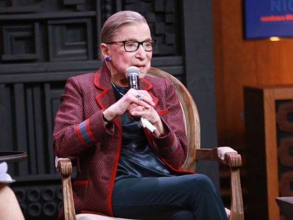 attends the Cinema Cafe with Justice Ruth Bader Ginsburg and Nina Totenberg during the 2018 Sundance Film Festival at Filmmaker Lodge on January 21, 2018 in Park City, Utah.