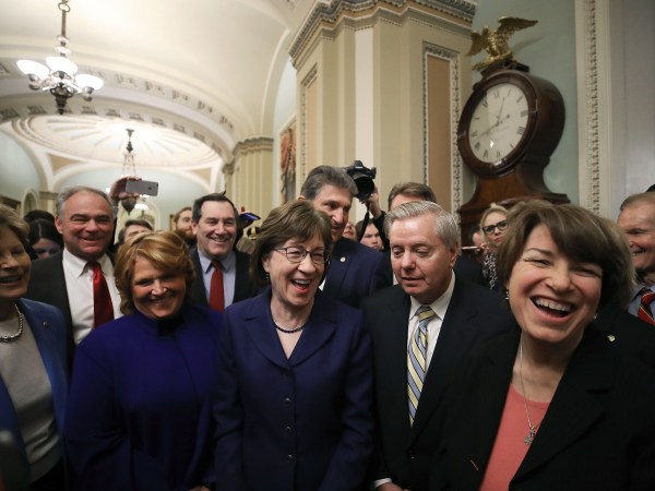 on January 22, 2018 in Washington, DC.