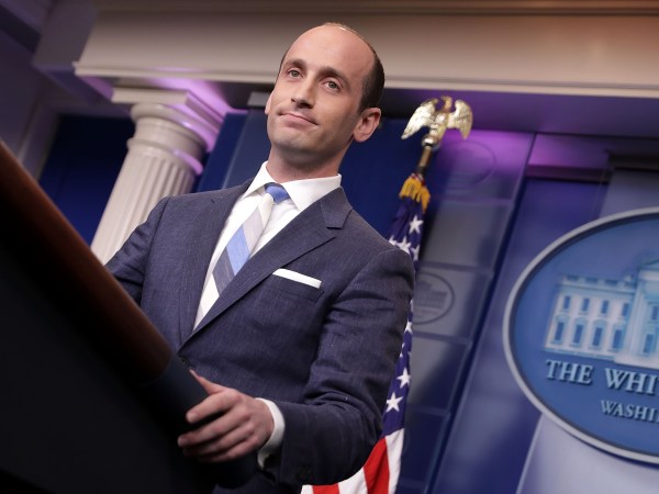 White House Press Secretary Sarah Huckabee Sanders conducts the daily press briefing at the White House August 2, 2017 in Washington, DC. Earlier in the day President Donald Trump signed bipartisan legislation into law placing new sanctions on Russia and reducing his ability to lift the sanctions on Moscow.