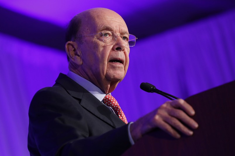 U.S. Commerce Secretary Wilbur Ross and Transportation Secretary Elaine Chao deliver keynote remarks during the U.S.-Japan Council's annual conference at the J.W. Marriott November 13, 2017 in Washington, DC.