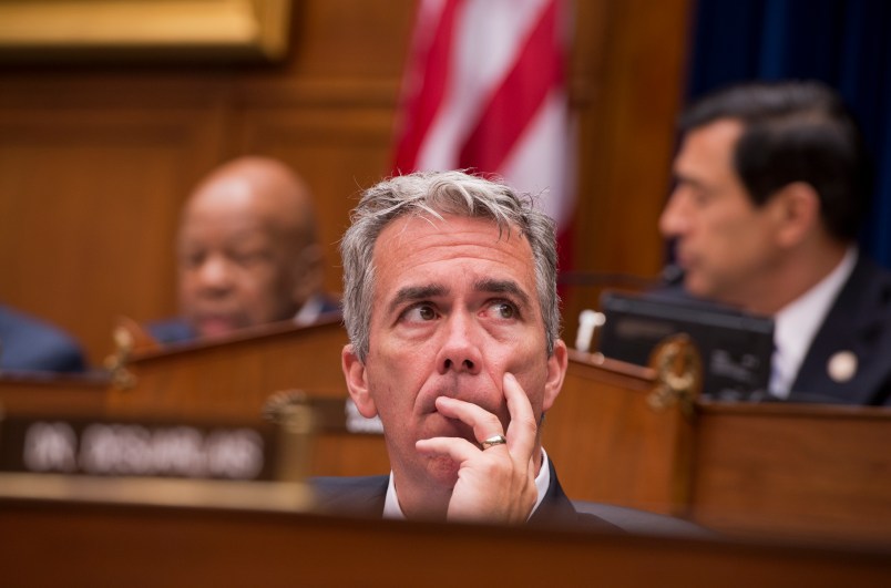 UNITED STATES - JUNE 20:  Rep. Joe Walsh, R-Ill., attends a House Oversight and Government Reform Committee hearing in Rayburn to consider a contempt of Congress vote for Attorney General Eric Holder.  Chairman Darrell Issa, R-Calif., believes Holder has not produced sufficient documents relating to the investigation of Operation Fast and Furious, which allowed guns intended to be traced to criminals in Mexico, to be used in murders across the border. (Photo By Tom Williams/CQ Roll Call)