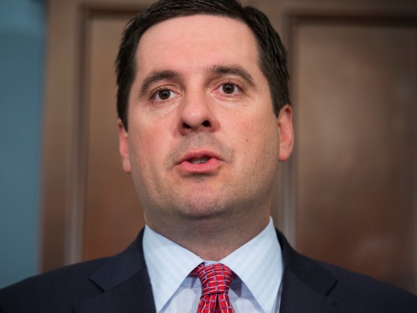 UNITED STATES - APRIL 12: Rep. Devin Nunes, R-Calif., speaks at a "Countdown to Tax Day" news conference in the Capitol to address the tax in increases in President Obama's FY 2014 budget. (Photo By Tom Williams/CQ Roll Call)