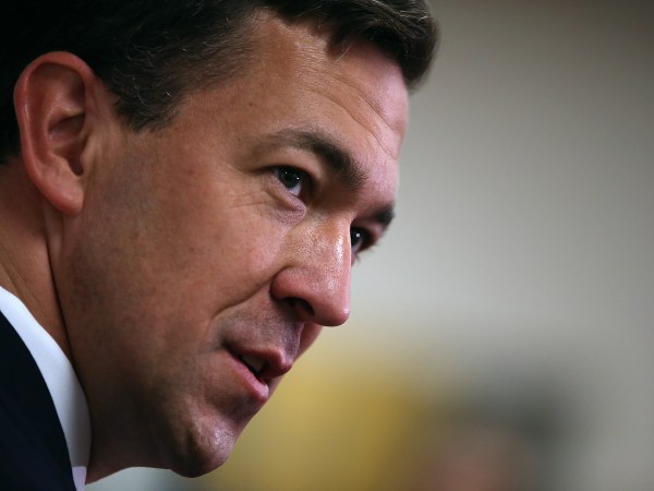 Republican candidate for U.S. Senate Mississippi State Sen. Chris McDaniel casts his ballot at the George Harrison Building on June 24, 2014 in Ellisville, Mississippi.  Tea Party-backed republican candidate for U.S. Senate, Mississippi State Sen Chris McDaniel is battling against incumbent U.S. Sen Thad Cochran (R-MS) in a tight race.