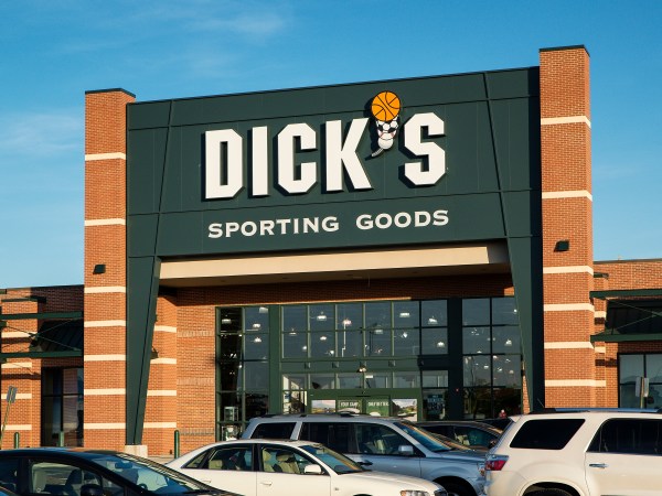 MOUNT LAURAL, NEW JERSEY, UNITED STATES - 2013/05/03: Dick's Sporting Goods store. (Photo by John Greim/LightRocket via Getty Images)