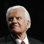 OKLAHOMA CITY - JUNE 12:  (NO U.S. TABLOID SALES NO TIME OR US NEWS)  Evangelist Billy Graham looks on at a Billy Graham rally on June 12, 2003 in Oklahoma City, Oklahoma.  (Photo by David Hume Kennerly/Getty Images) *** Local Caption *** Billy Graham