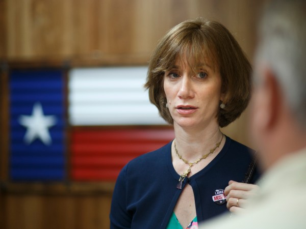 HOUSTON, TX -- MAY 22, 2017: Laura Moser picking up her campaign materials at a print shop in Houston, Monday May 22, 2017.  Moser is returning to Houston from Washington where her husband worked for the Obama Whitehouse, and is starting her effort to run for the 7th Congressional District in Texas currently occupied by Republican John Culberson. (Photo by Michael Stravato/For the Washington Post)
